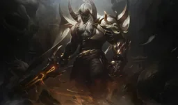 Aatrox Lua Sangrenta de Prestígio