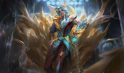 Ezreal Escamas Celestiais de Prestígio